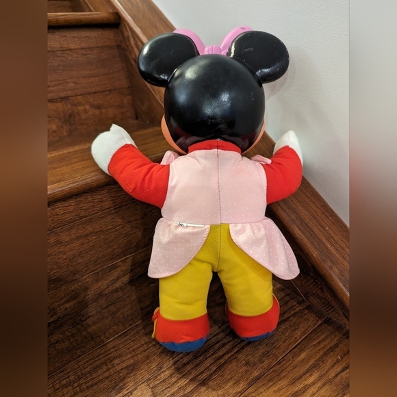 Disney Vintage Minnie Mouse Learn To Dress Me- 1980's, Mattel 15" - Picture 2 of 7